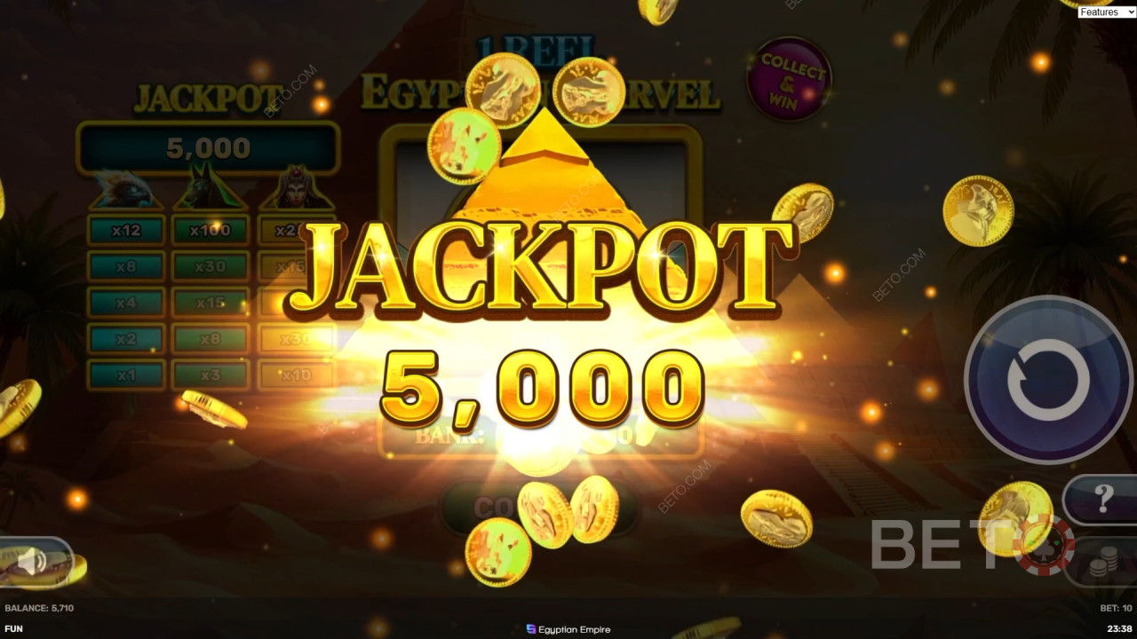 1 Reel - Egyptian Marvel Überprüfung durch BETO Slots