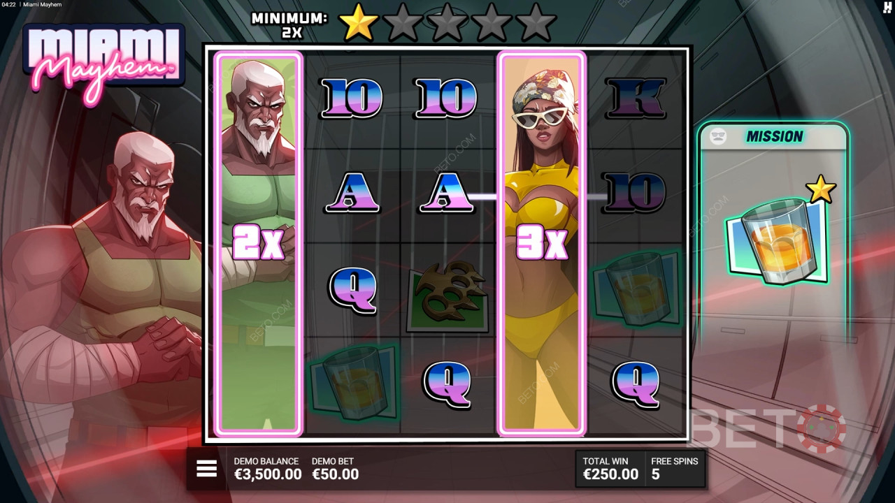 Thema & Gestaltung: Neon Crime Caper