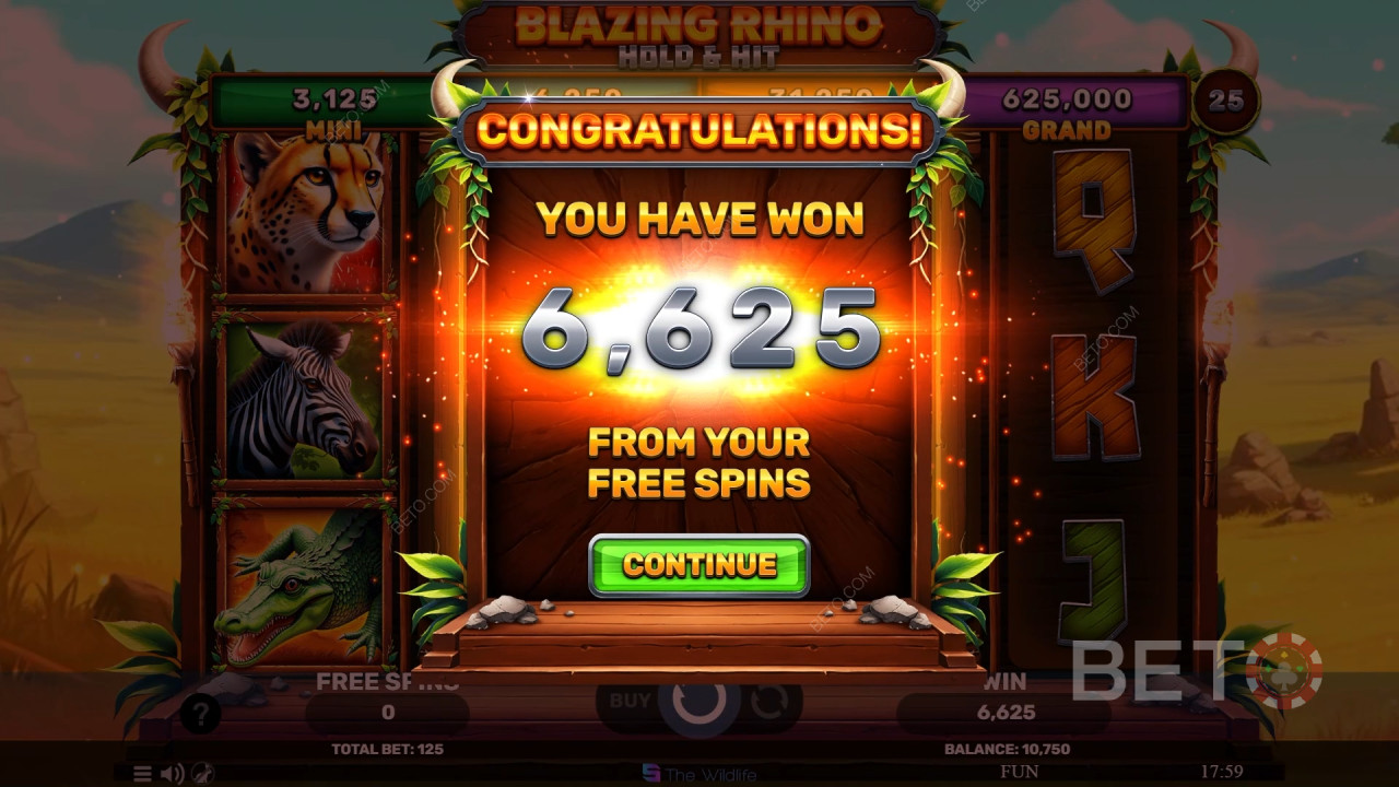 Blazing Rhino Hold & Hit: Empfohlen oder nicht?