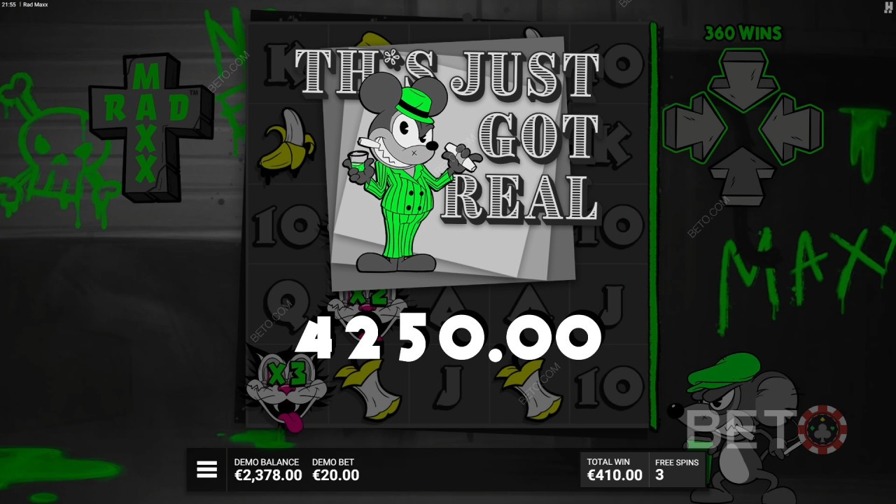 Rad Maxx Überprüfung durch BETO Slots