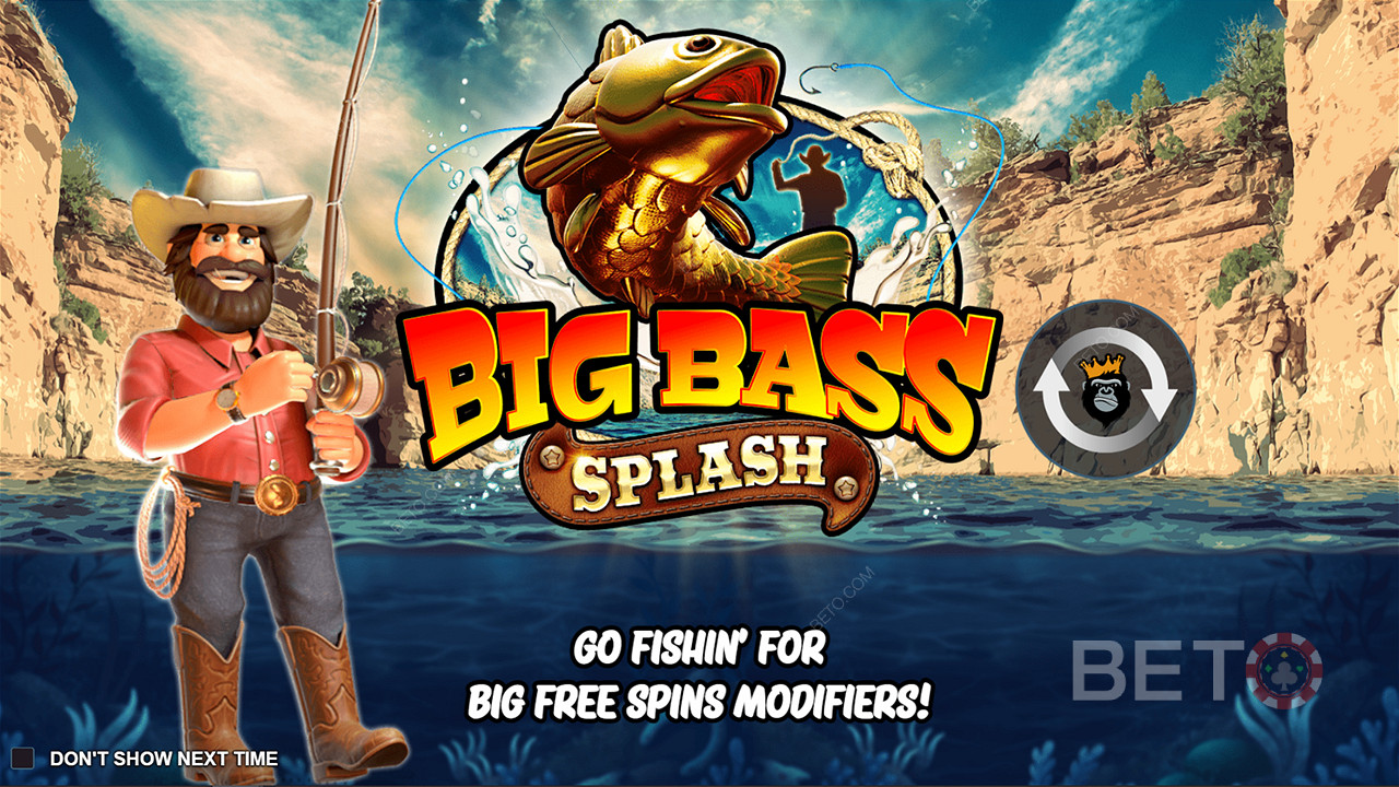 Big Bass Splash ist ein aufregender Spielautomat, der Liebhabern von Angelspielautomaten gefallen wird