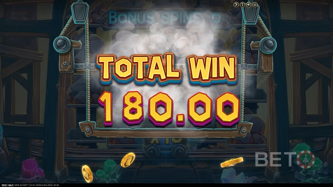 Gewinnen Sie das 2.484-fache Ihres Einsatzes im Mine Blown Slot Online!