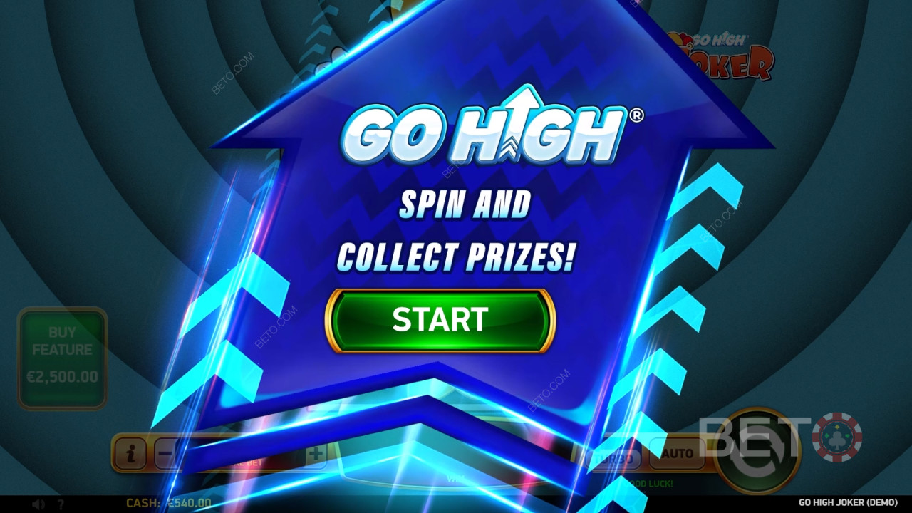 Erklärte Bonusfunktionen in Go High Joker von RubyPlay