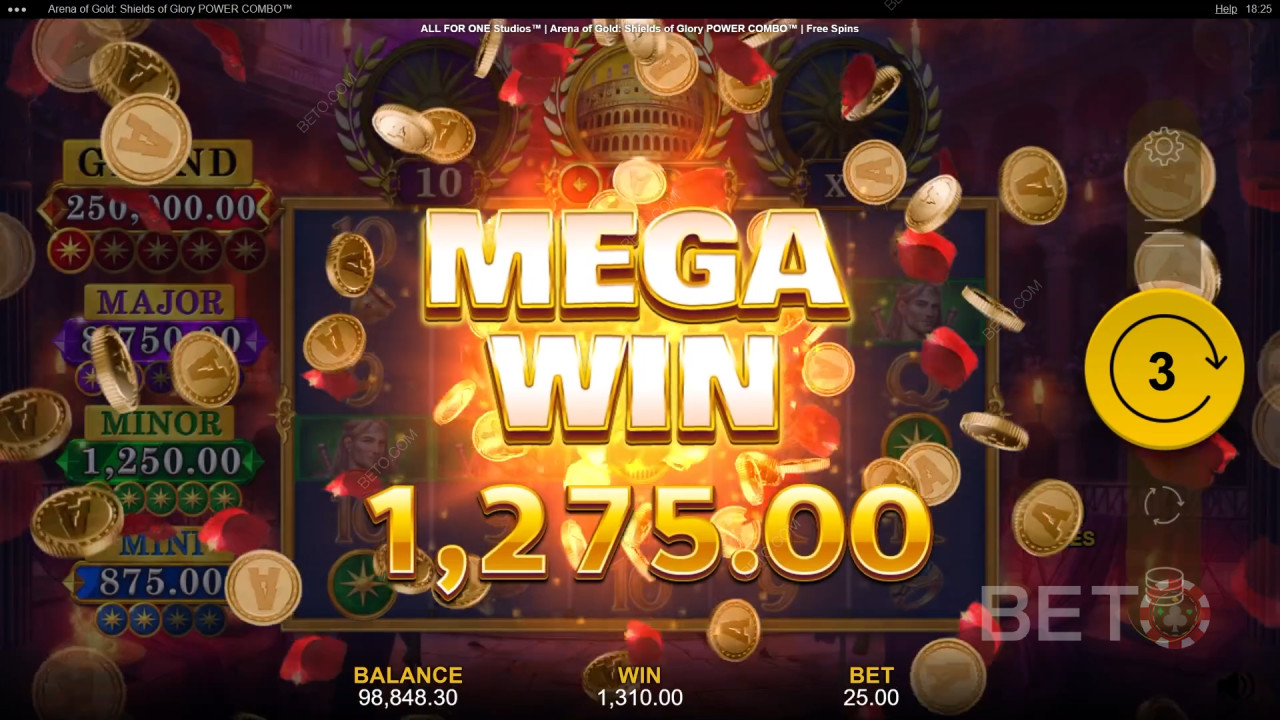 Wie man Arena of Gold von All For One Studios spielt: Schilde des Ruhmes Power Combo