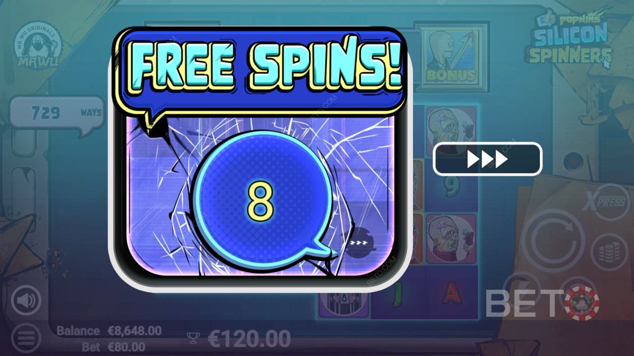 Erklärte Bonusfunktionen in Silicon Spinners von Avatar UX