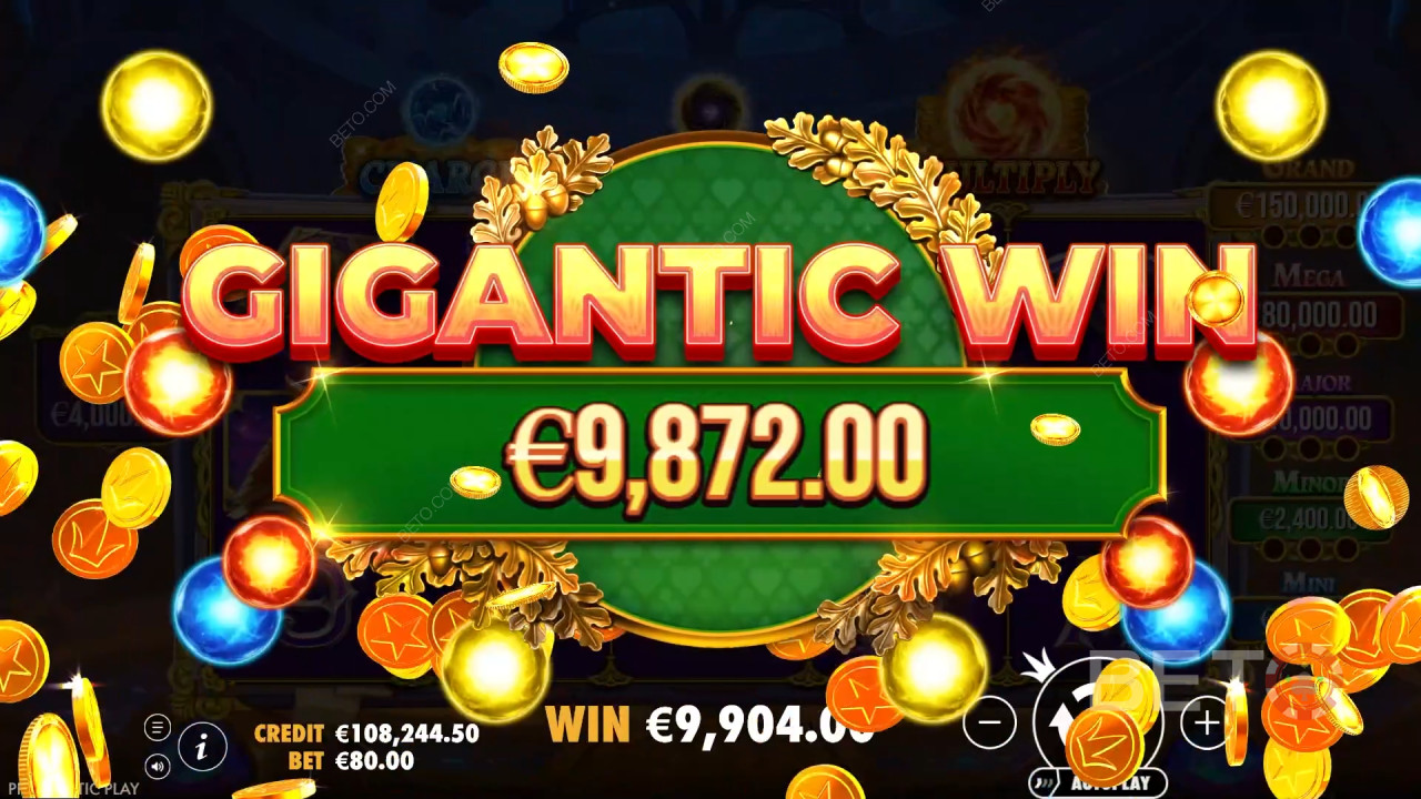 Gewinnen Sie das 40.000-fache Ihres Einsatzes beim Spellmaster Online Slot!