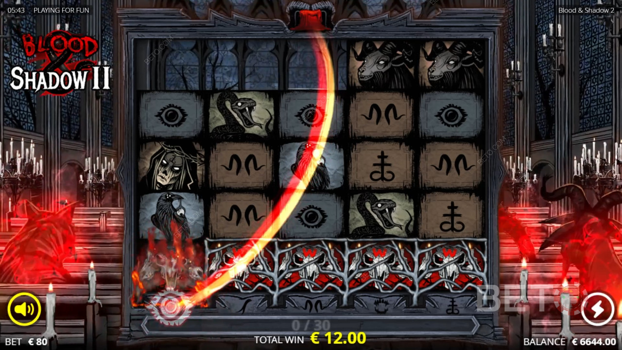 So spielst du „Blood & Shadow 2“ von „ Nolimit City “