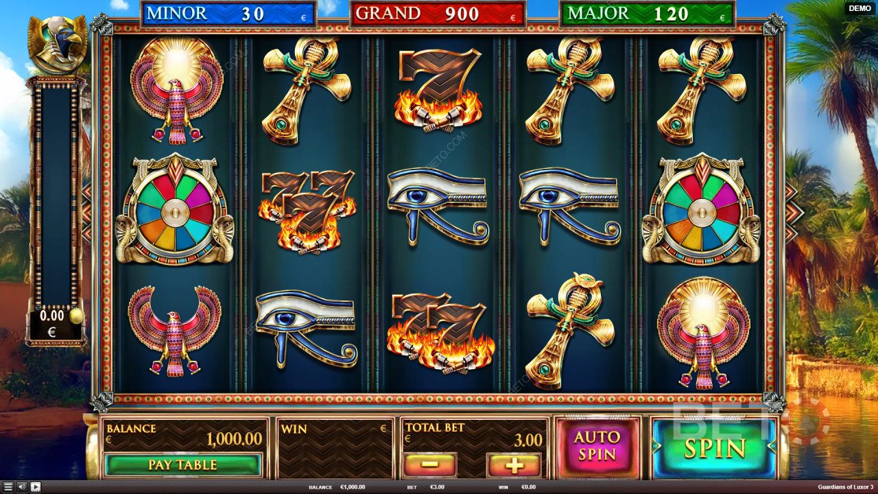 So spielst du „Guardians of Luxor 3“ von Red Rake Gaming