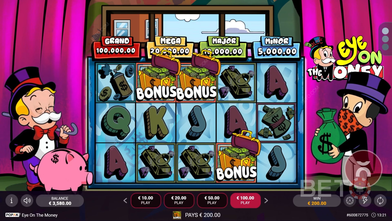 Auge auf das Geld Überprüfung durch BETO Slots