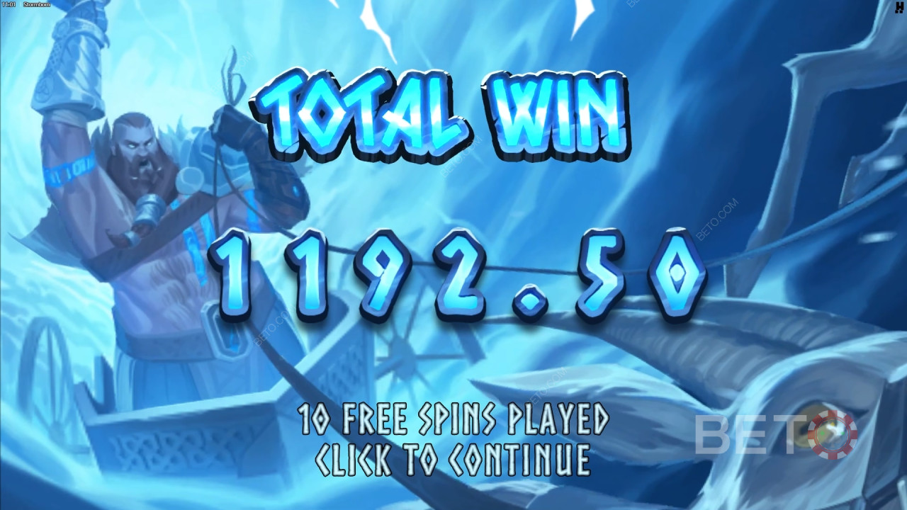 Gewinnen Sie das 15.000-fache Ihres Einsatzes im Stormborn Video Slot!