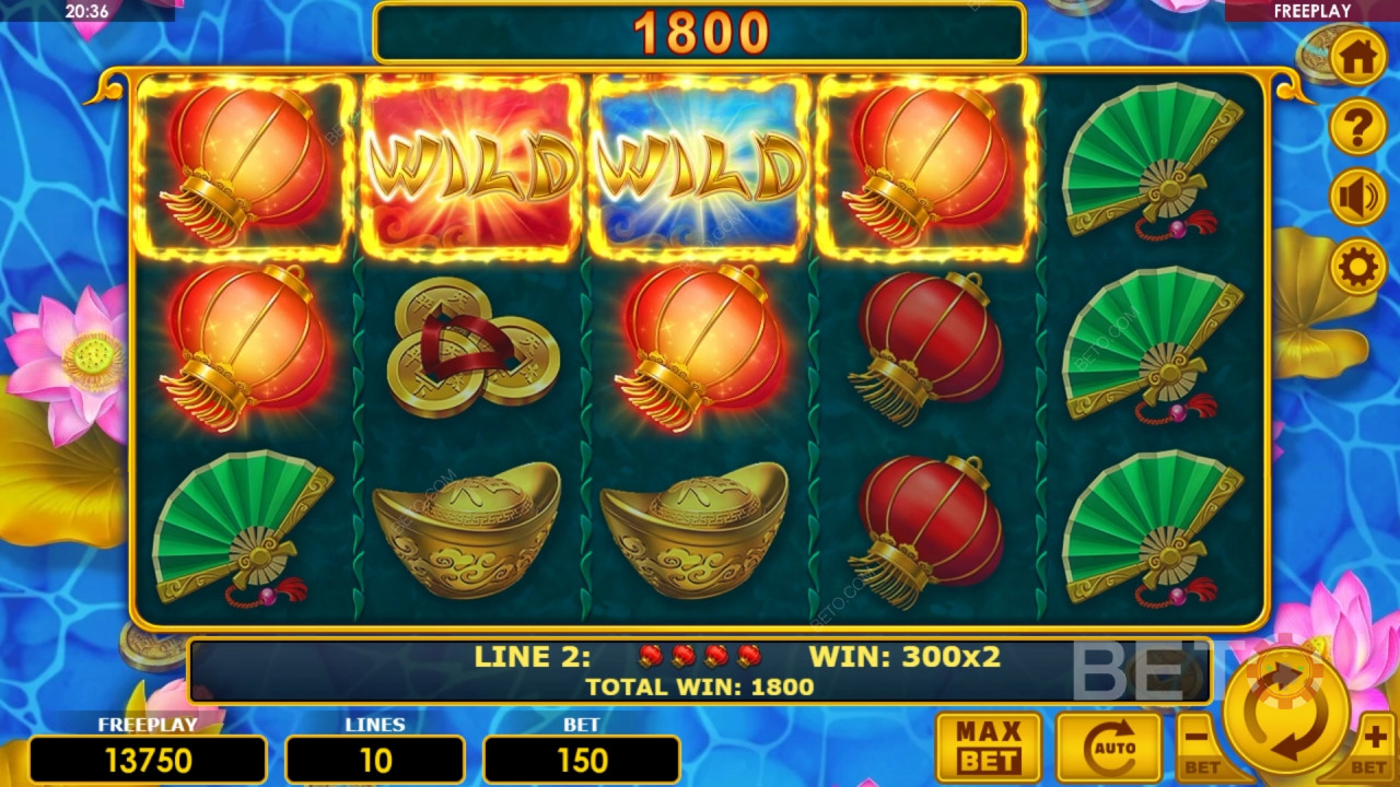 Gewinnen Sie das 1.000-fache Ihres Einsatzes im Golden Fish Slot Online!