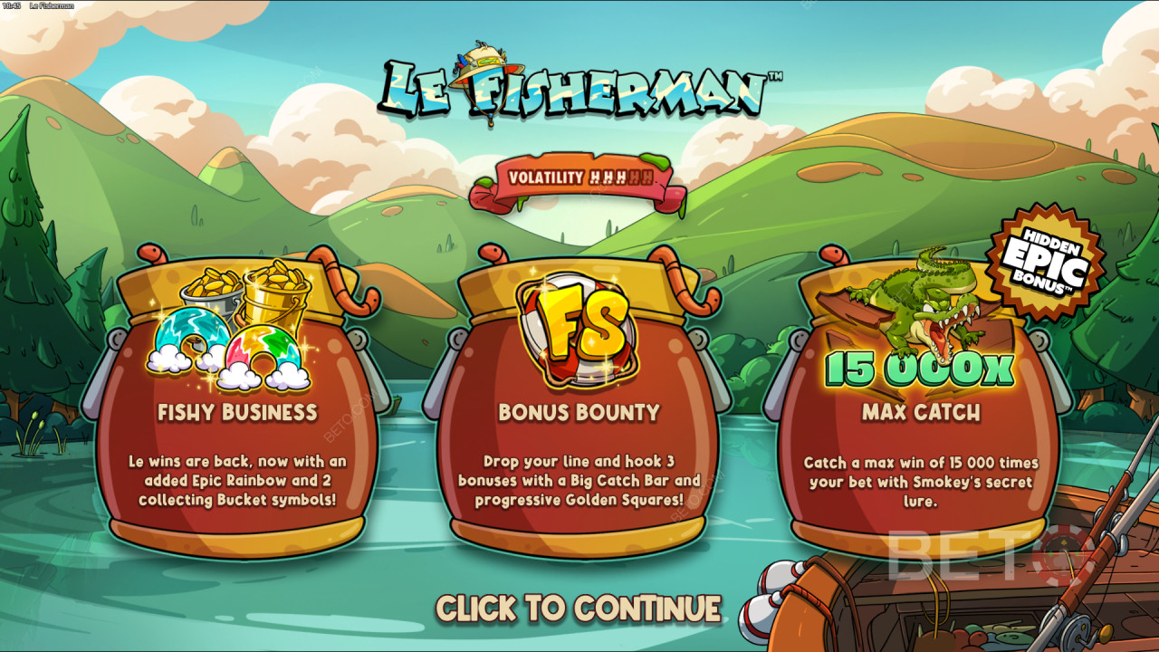 Gewinnen Sie das 15.000-fache Ihres Einsatzes im Le Fisherman Online Slot!