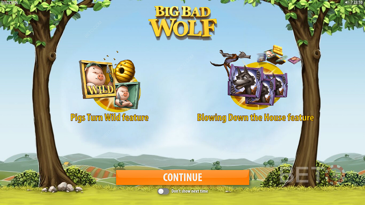 Genießen Sie die einzigartigen und aufregenden Funktionen des Spielautomaten Big Bad Wolf
