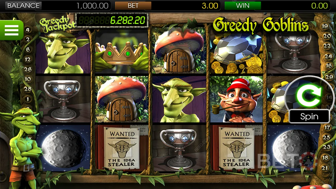 Wunderschöne Charakterdesigns fassen das Allrounder-Spiel der Greedy Goblins zusammen