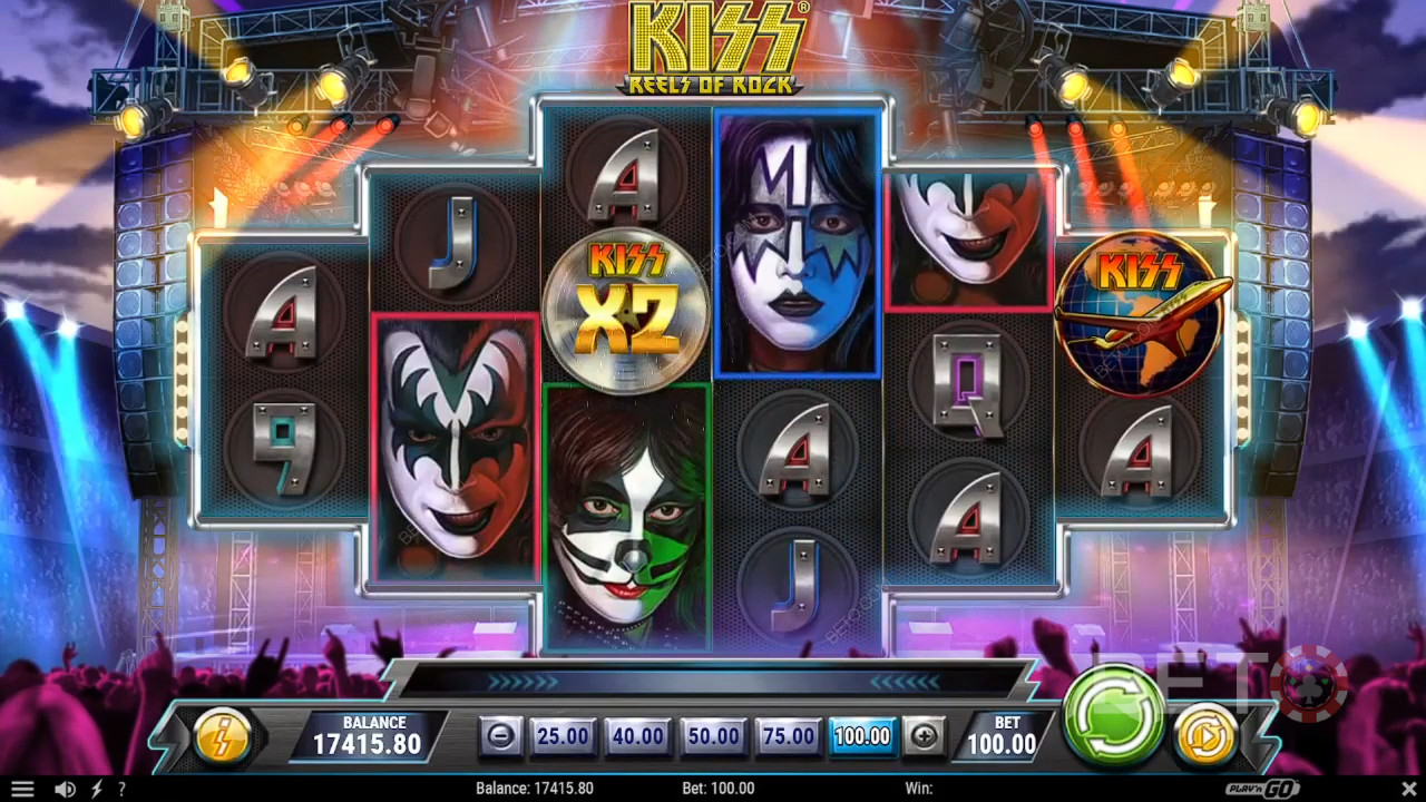KISS Reels of Rock Überprüfung durch BETO Slots