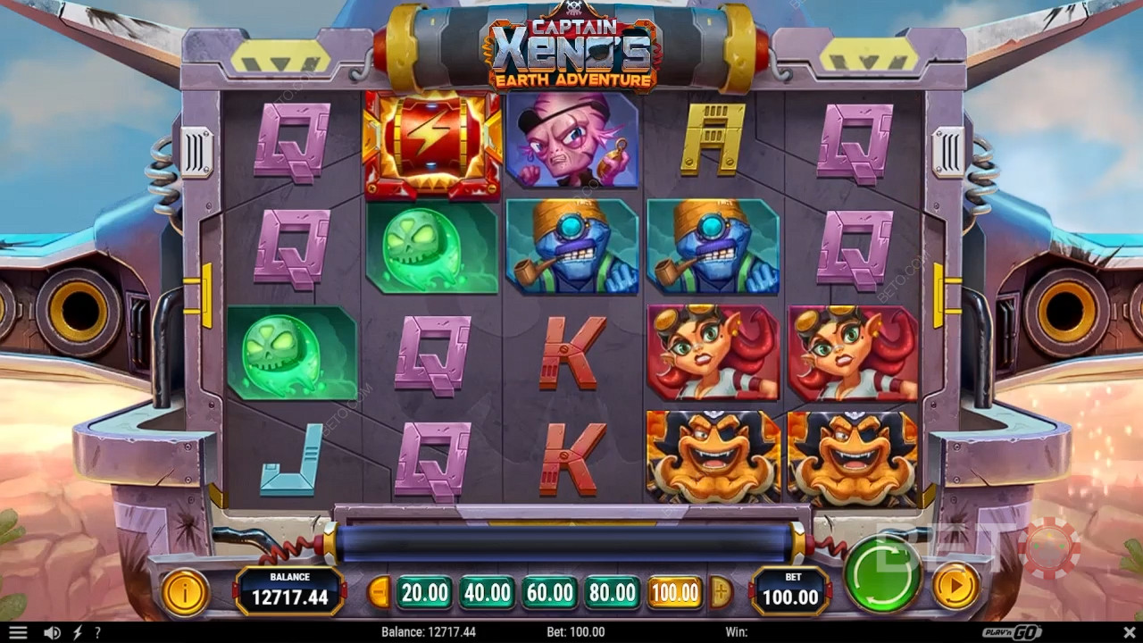 Captain Xenos Earth Adventure Überprüfung durch BETO Slots
