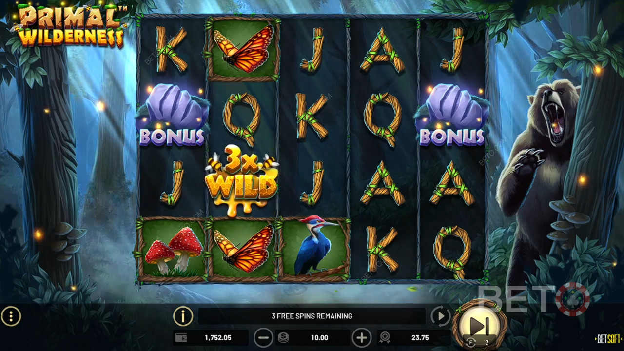 Primal Wilderness Überprüfung durch BETO Slots