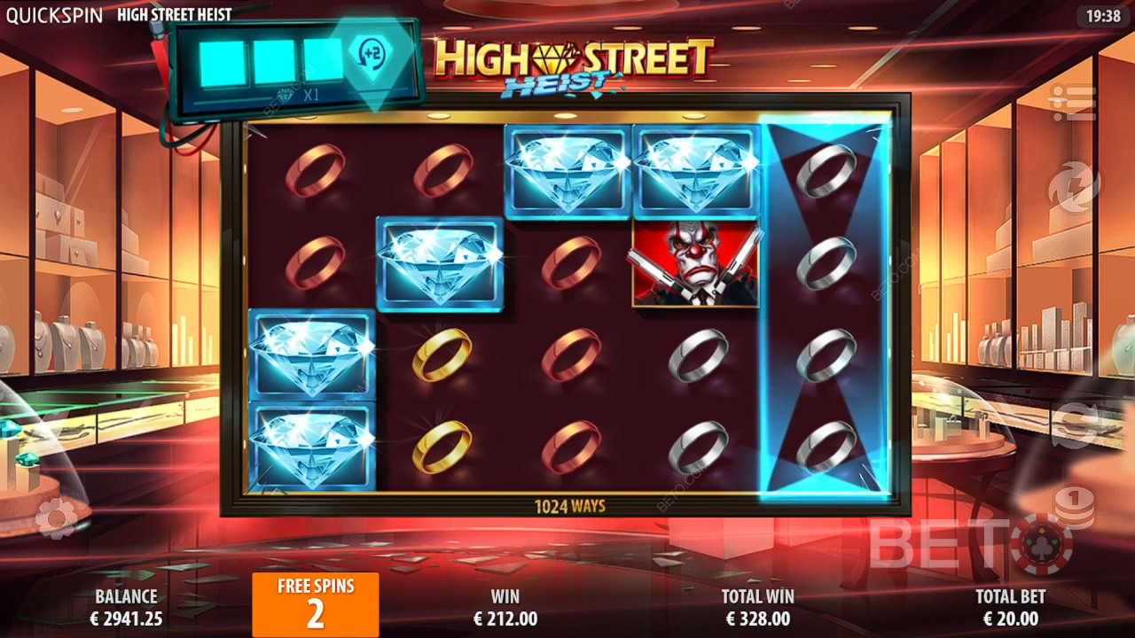 Highstreet Heist Überprüfung durch BETO Slots