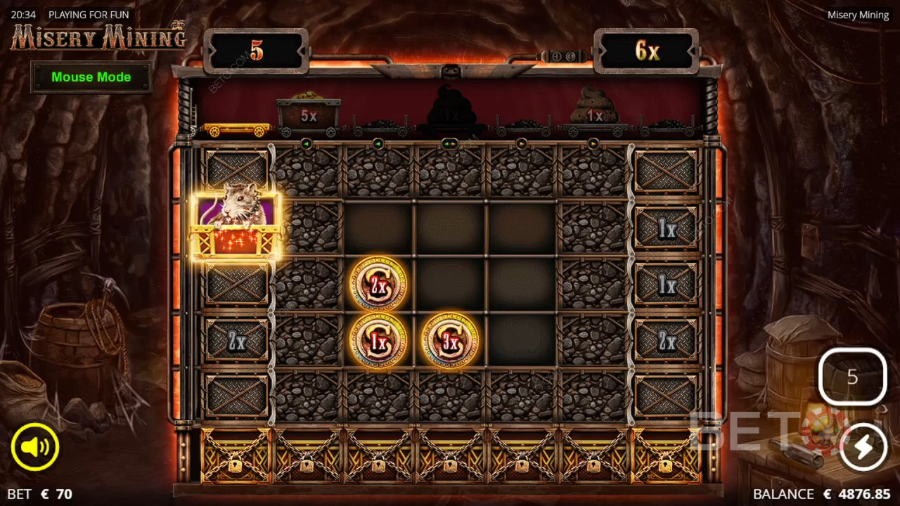 Misery Mining Überprüfung durch BETO Slots