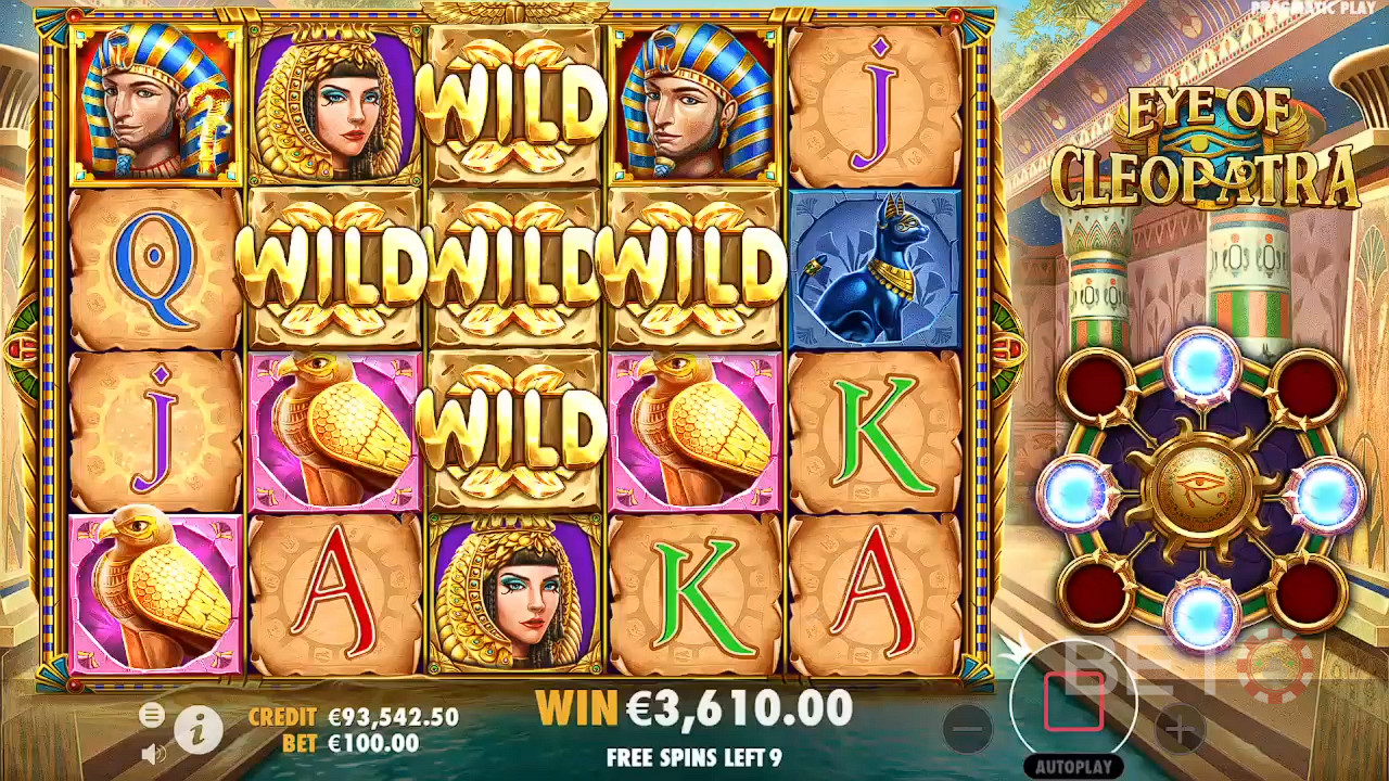 Auge der Kleopatra Überprüfung durch BETO Slots