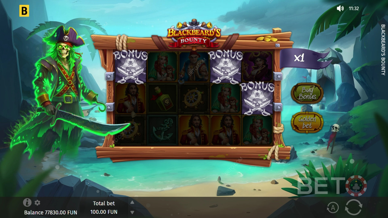 Blackbeard's Bounty (BGAMING) Kostenlos Spielen