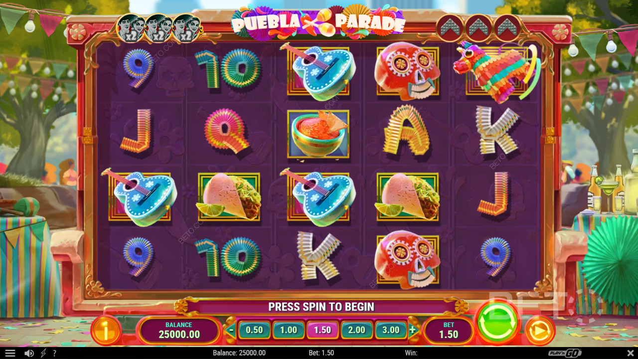 Puebla Parade Überprüfung durch BETO Slots