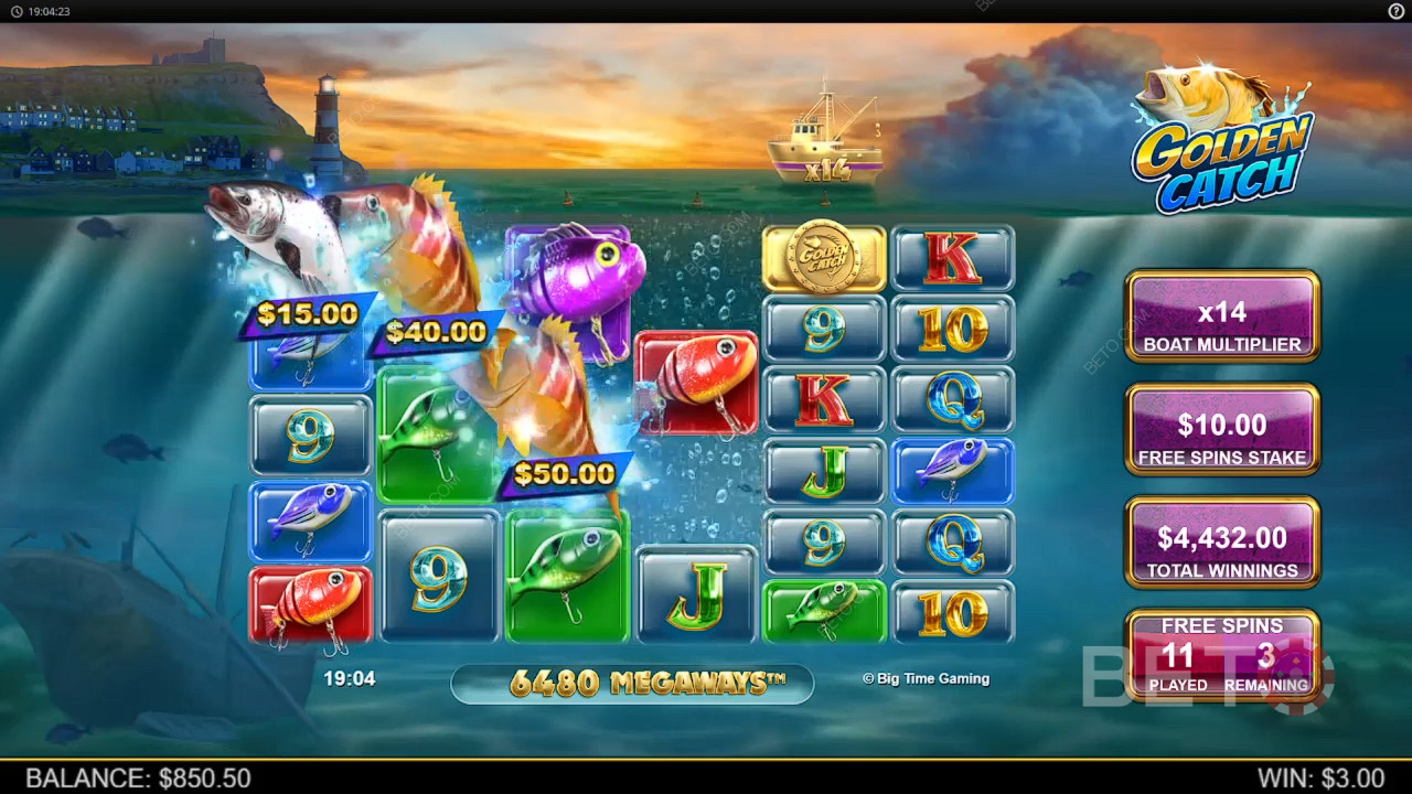 Golden Catch Überprüfung durch BETO Slots