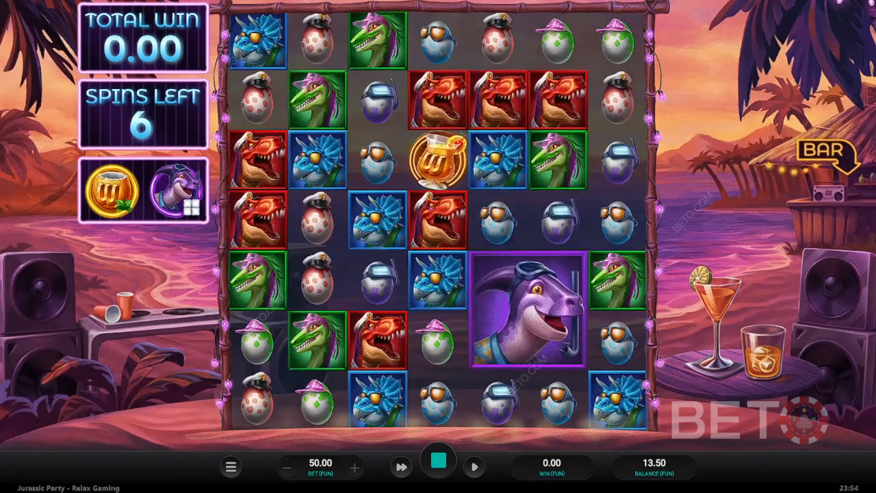 Jurassic Party Überprüfung durch BETO Slots