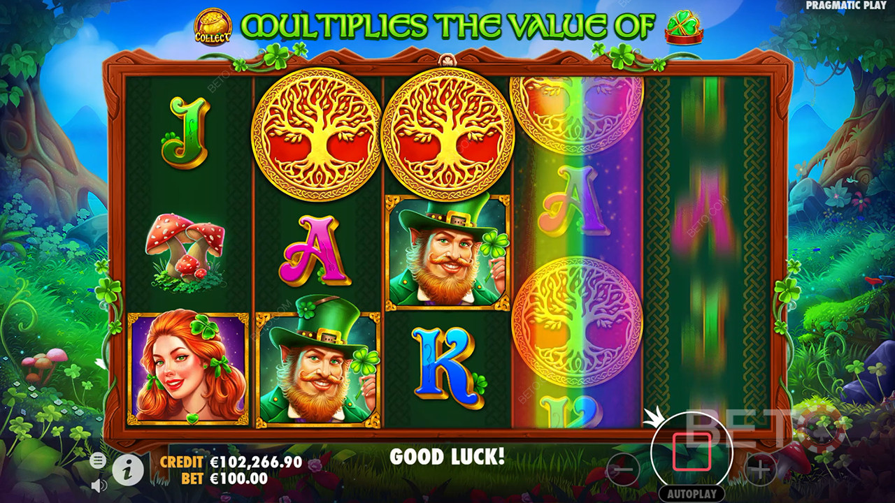 Bonusfunktionen in Clover Gold erklärt von Pragmatic Play
