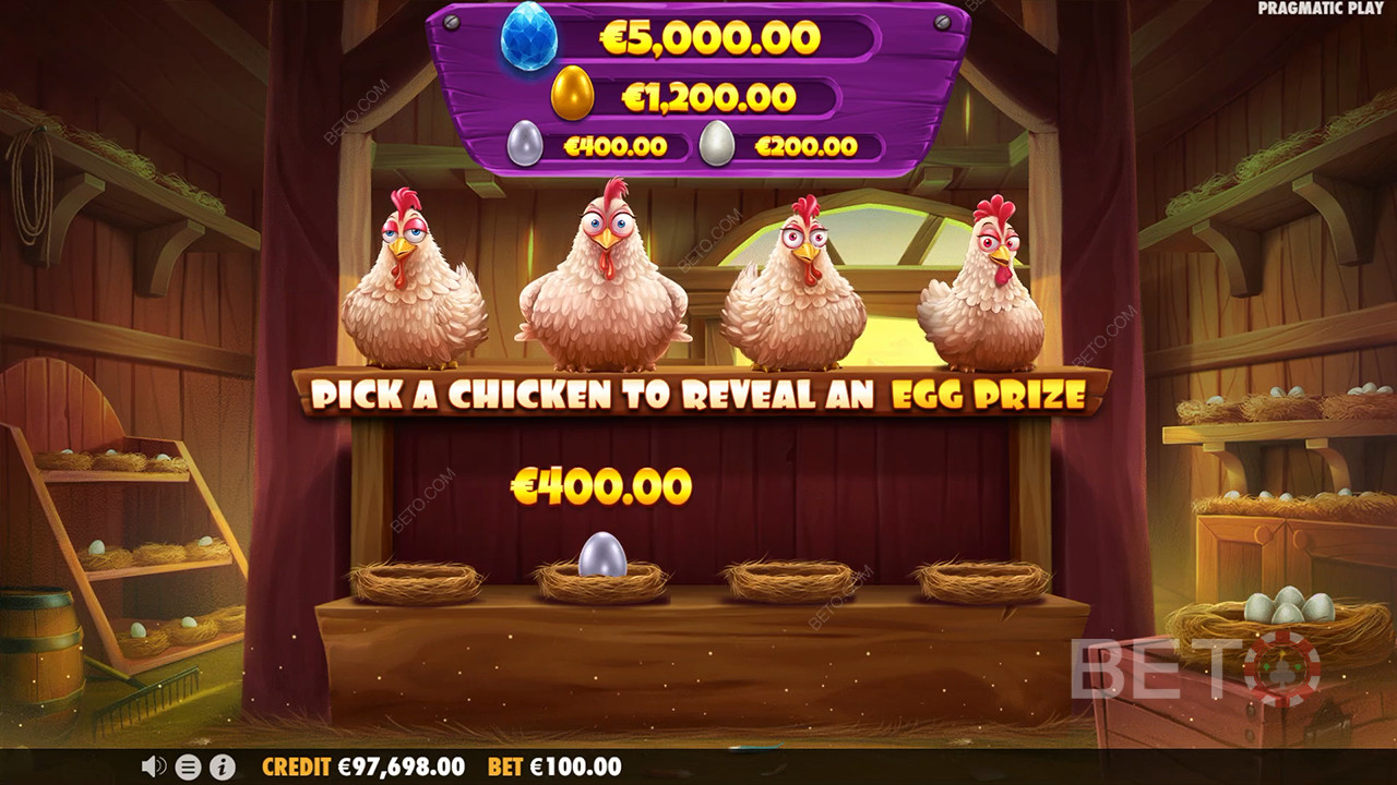 Die Bonusfunktionen in Chicken Chase erklärt von Pragmatic Play