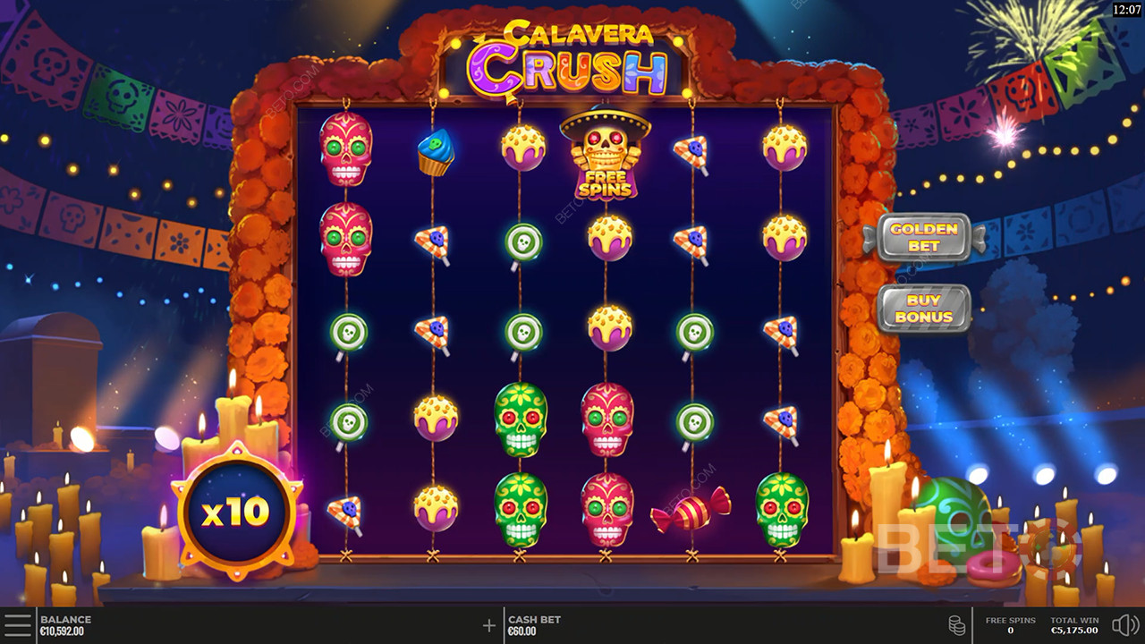 Calavera Crush Überprüfung durch BETO Slots