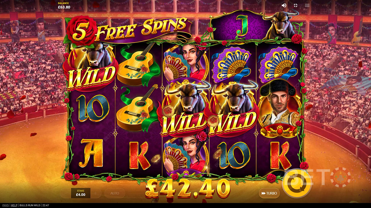 Bulls Run Wild Überprüfung durch BETO Slots