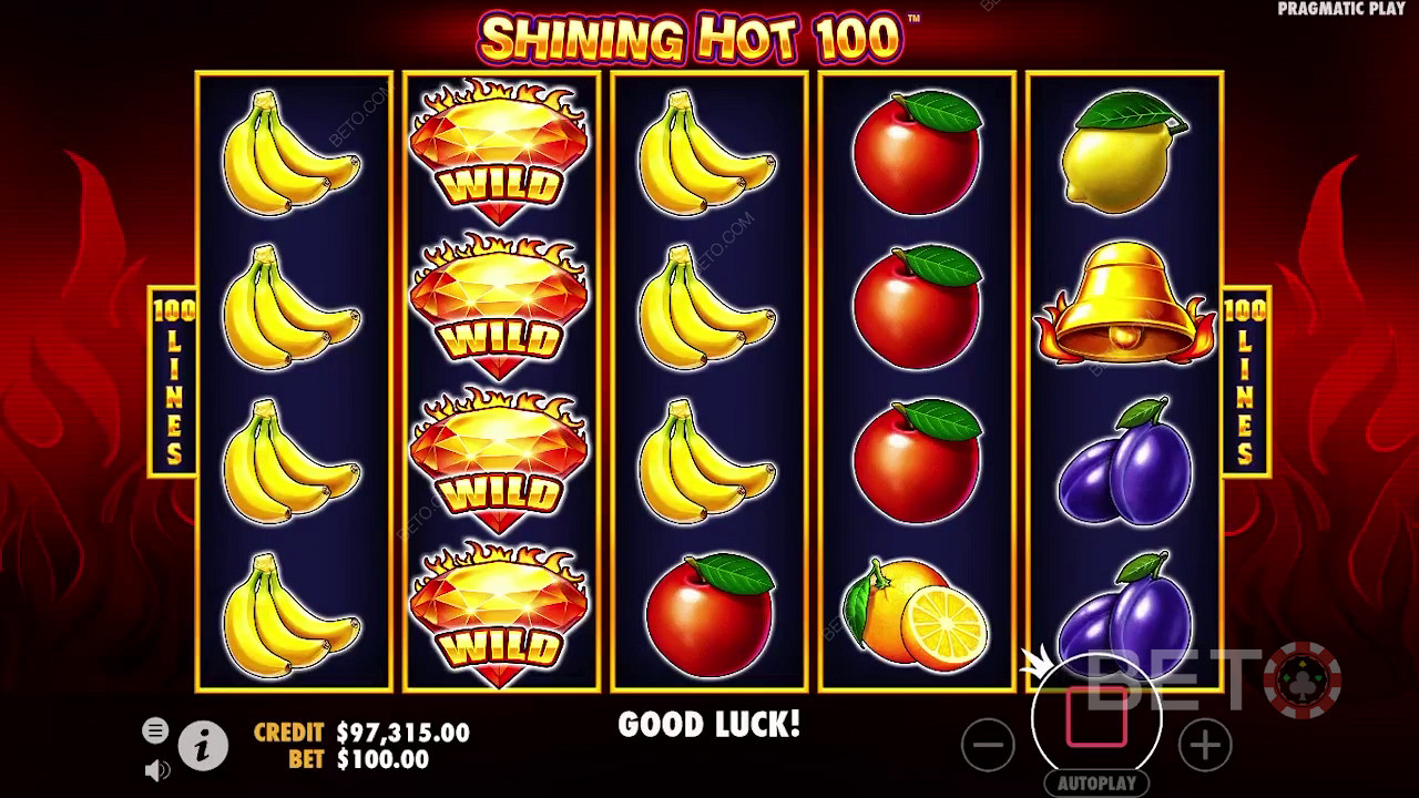 Shining Hot 100 Kostenlos Spielen