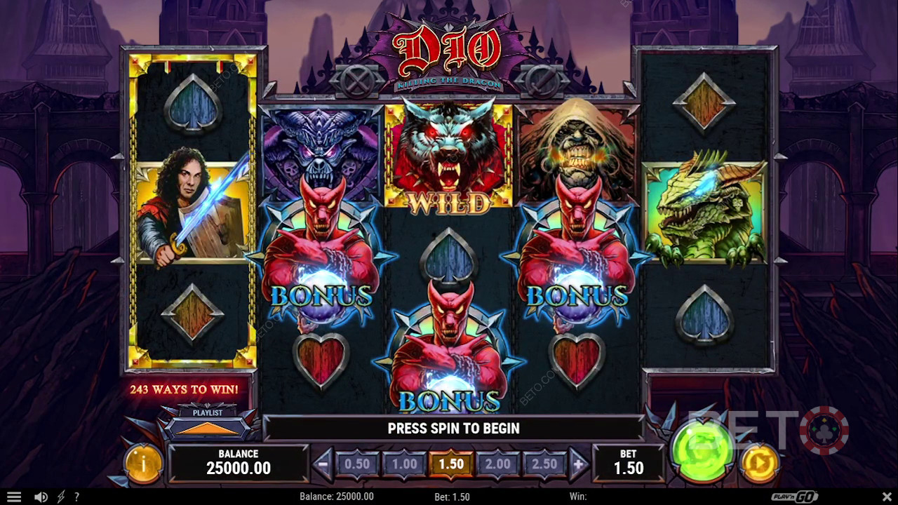 Dio Killing The Dragon Überprüfung durch BETO Slots