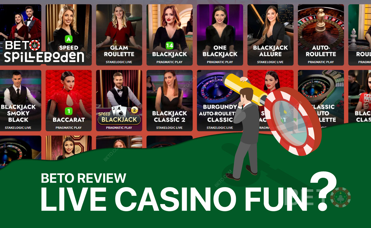 Wir testen, ob das von Spilleboden angebotene Live Casino Ihre Zeit wert ist.