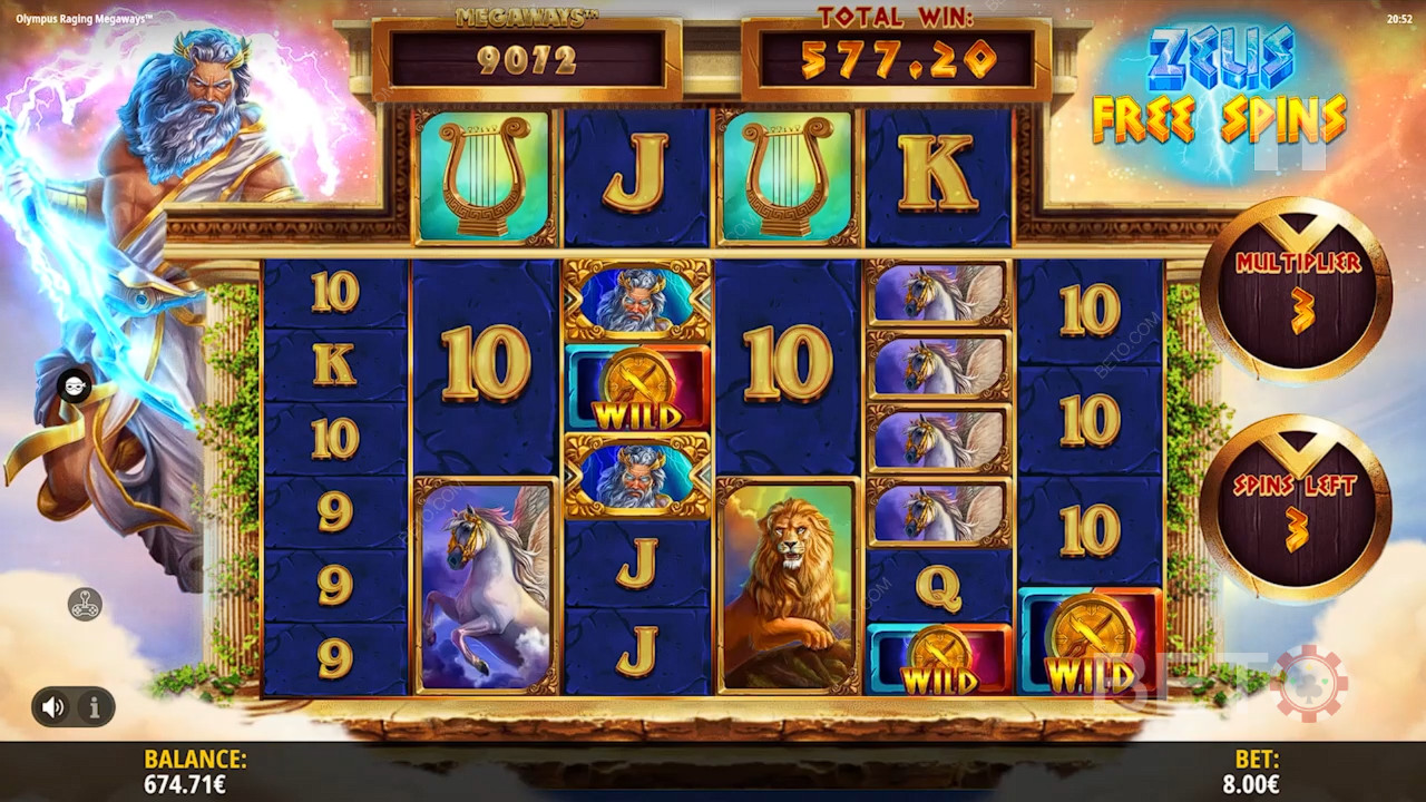 Olympus Raging Megaways Überprüfung durch BETO Slots