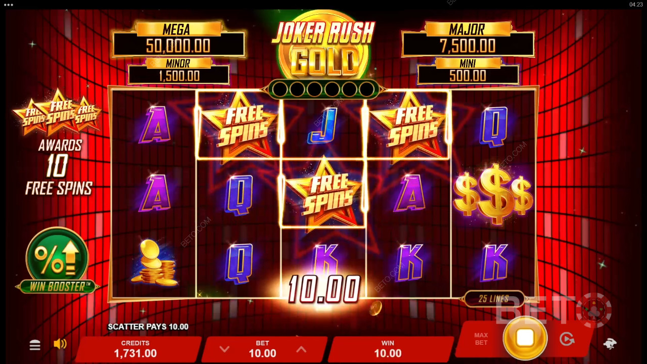 Joker Rush Gold Überprüfung durch BETO Slots