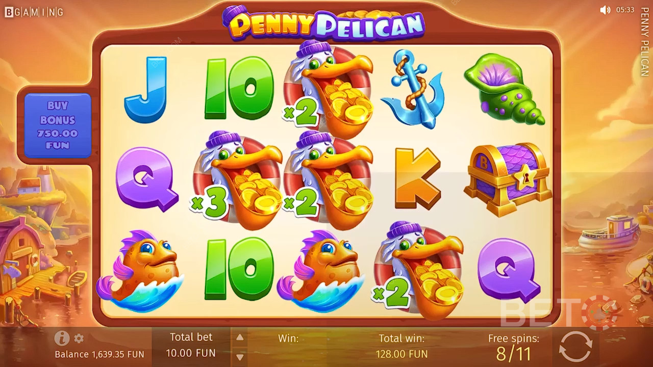 Penny Pelican Überprüfung durch BETO Slots