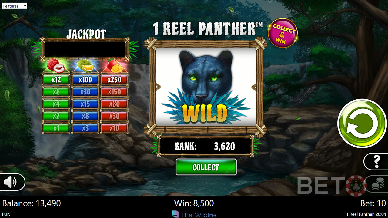 1 Reel Panther Überprüfung durch BETO Slots