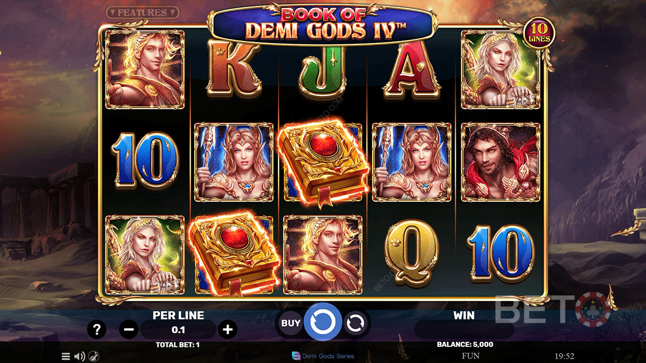 Book Of Demi Gods IV Überprüfung durch BETO Slots