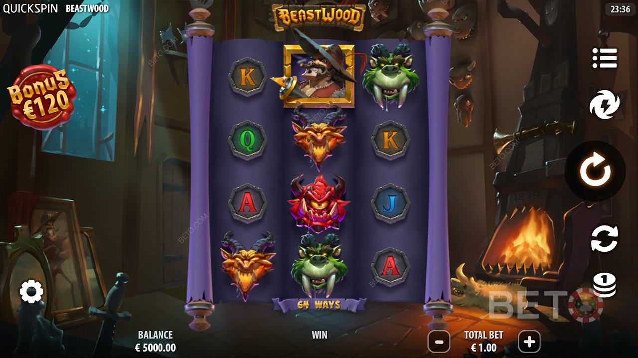 Beastwood Überprüfung durch BETO Slots