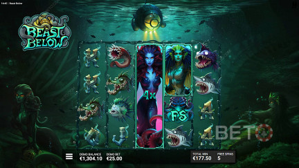 Beast Below-Spielautomat - Freispiel und Bewertungen (2024) 
