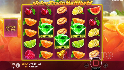 Juicy Fruits Multihold-Spielautomat - Freispiel und Bewertungen (2024) 