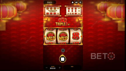Triple 8s-Spielautomat - Freispiel und Bewertungen (2025) 