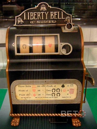 Die Liberty Bell war die Inspiration für moderne Automaten und Spielautomaten.