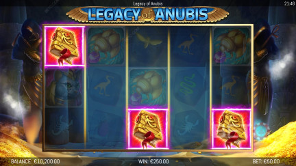 Legacy of Anubis-Spielautomat - Freispiel und Bewertungen (2025) 