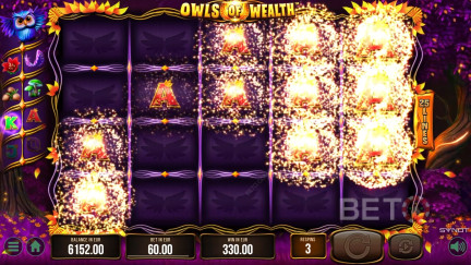Owls of Wealth-Spielautomat - Freispiel und Bewertungen (2025) 