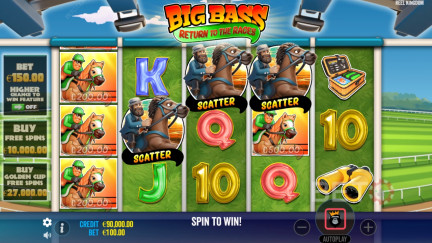 Big Bass Return to the Races-Spielautomat - Freispiel und Bewertungen (2025) 