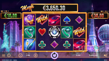 Vegas Night Life-Spielautomat - Freispiel und Bewertungen (2023) 