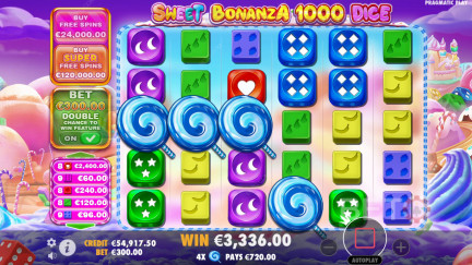 Sweet Bonanza 1000 Dice-Spielautomat - Freispiel und Bewertungen (2025) 
